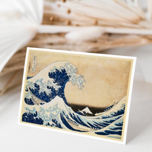 Die große Welle von Hokusai vor Kanagawa Dankeskarte