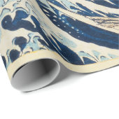 Die große Welle von Hokusai vor Kanagawa Geschenkpapier (Rolleneckpunkt)