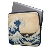 Die große Welle von Hokusai vor Kanagawa Laptopschutzhülle (Vorderseite Links)