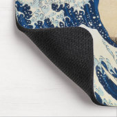 Die große Welle von Hokusai vor Kanagawa Mousepad (Ecke)