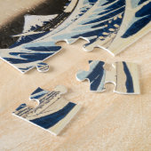 Die große Welle von Hokusai vor Kanagawa Puzzle (Seite)