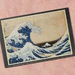 Die große Welle von Hokusai vor Kanagawa Puzzle<br><div class="desc">Dieses Design zeigt "The Great Wave off Kanagawa" von dem japanischen Künstler Hokusai.</div>
