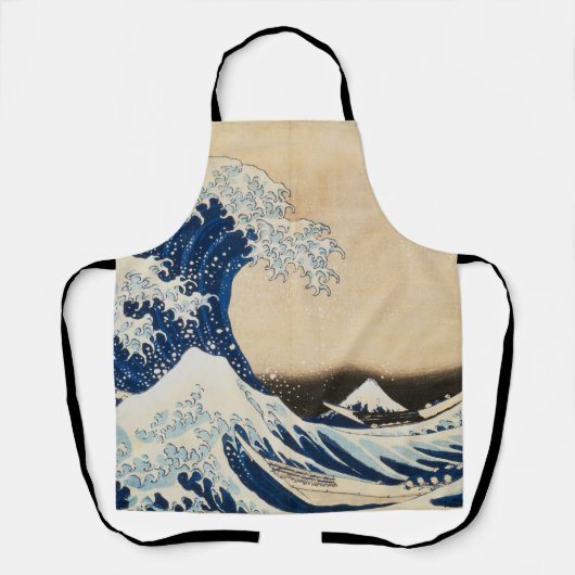 Die große Welle von Hokusai vor Kanagawa Schürze (Vorderseite)