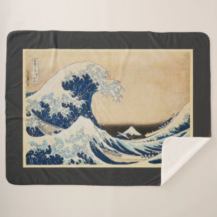Die große Welle von Hokusai vor Kanagawa Sherpadecke