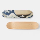Die große Welle von Hokusai vor Kanagawa Skateboard (Horizontal)