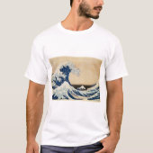 Die große Welle von Hokusai vor Kanagawa T-Shirt (Vorderseite)
