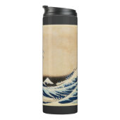 Die große Welle von Hokusai vor Kanagawa Thermosbecher (Nach rechts gedreht)