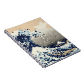 Die große Welle von Kanagawa 8 Bit Pixel Art Notizblock (Rechte Seite)