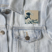 Die große Welle von Kanagawa, Ansichten vom Button (Beispiel)