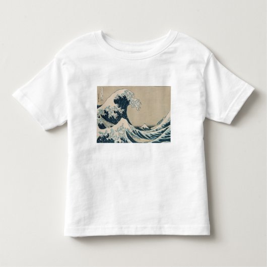 Die große Welle von Kanagawa, Ansichten vom Kleinkind T-shirt (Vorderseite)