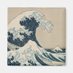 Die große Welle von Kanagawa, Ansichten vom Magnet