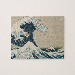 Die große Welle von Kanagawa, Ansichten vom Puzzle