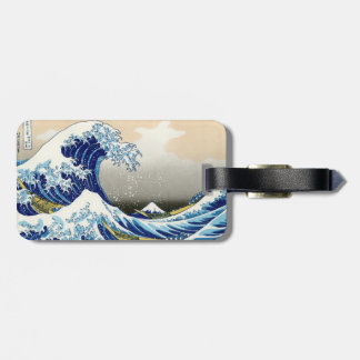 Die große Welle von Kanagawa Katsushika Hokusai Gepäckanhänger