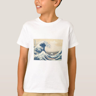 Die große Welle von Kanagawa - Katsushika Hokusai T-Shirt