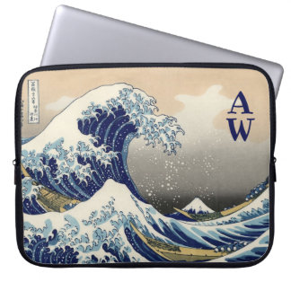 Die große Welle von Kanagawa Laptopschutzhülle