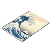 Die große Welle von Kanagawa Malerei Reproduktion Notizblock (Linke Seite)