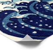 Die große Welle von Kanagawa-Poster Poster (Ecke)