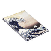 Die große Welle von Kanagawa Vintager japanischer  Notizblock (Rechte Seite)