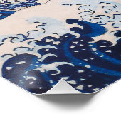 Die große Welle von Kangawa Poster (Ecke)