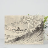 Die große Welle (von Katsushika Hokusai) Karte (Stehend Vorderseite)