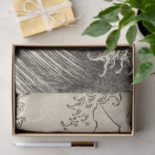 Die große Welle (von Katsushika Hokusai) Seidenpapier (Geschenk)