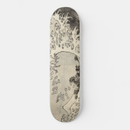 Die große Welle (von Katsushika Hokusai) Skateboard