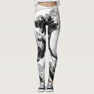 Die große Welle vor den Leggings von Kanagawa (