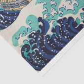 Die große Welle vor der Dekoupage von Kanagawa Seidenpapier (Ausschnitt)