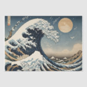 Die große Welle vor Kanagawa #1 - Decoupage- Seidenpapier (Vorderseite)