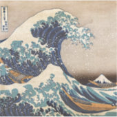 Die große Welle vor Kanagawa Aufkleber (Vorderseite)