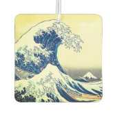 Die große Welle vor Kanagawa Autolufterfrischer (Rückseite)