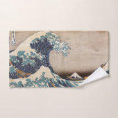 Die große Welle vor Kanagawa Badhandtuch Set (Handtuch)