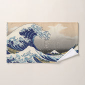 Die große Welle vor Kanagawa Badhandtuch Set (Handtuch)