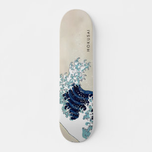 Die große Welle vor Kanagawa Benutzerdefinierter T Skateboard