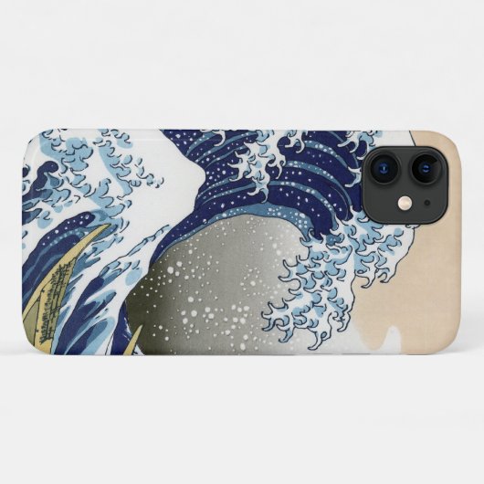 Die große Welle vor Kanagawa Case-Mate iPhone Hülle (Rückseite (Horizontal))