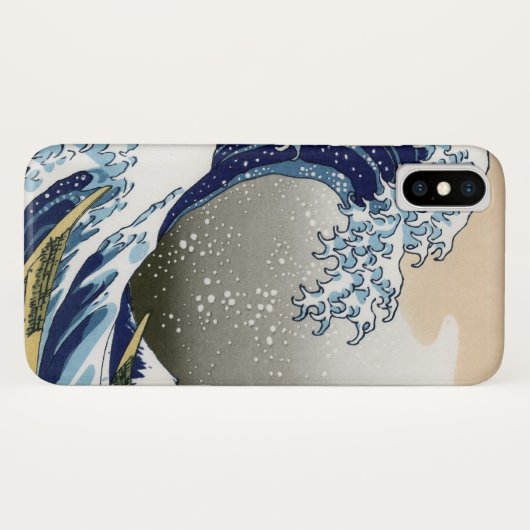 Die große Welle vor Kanagawa Case-Mate iPhone Hülle (Rückseite (Horizontal))