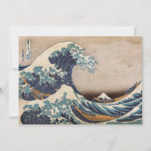 Die große Welle vor Kanagawa Dankeskarte (Vorderseite)