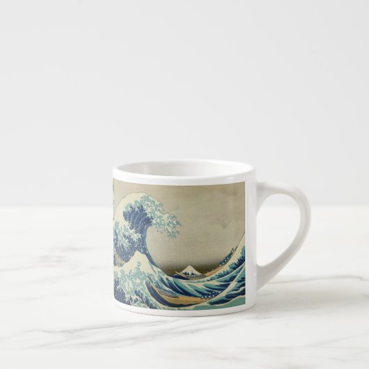 Die große Welle vor Kanagawa Espressotasse (Rechts)