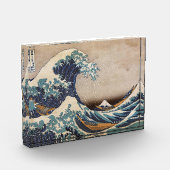 Die große Welle vor Kanagawa Fotoblock (Links)