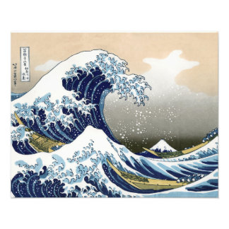 Die große Welle vor Kanagawa Fotodruck