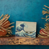 Die große Welle vor Kanagawa Fotoplatte (Seite)