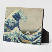 Die große Welle vor Kanagawa Fotoplatte (Seite)