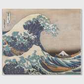 Die große Welle vor Kanagawa Geschenkpapier (Flach)