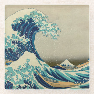 Die große Welle vor Kanagawa Glasuntersetzer
