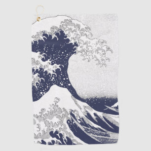 Die große Welle vor Kanagawa  Golfhandtuch
