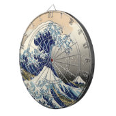 Die große Welle vor Kanagawa Hokusai Dartscheibe (Vorderseite rechts)