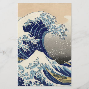 Die große Welle vor Kanagawa Hokusai Flyer