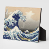 Die große Welle vor Kanagawa Hokusai Fotoplatte (Seite)