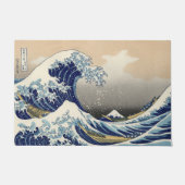 Die große Welle vor Kanagawa Hokusai Fußmatte (Vorderseite)