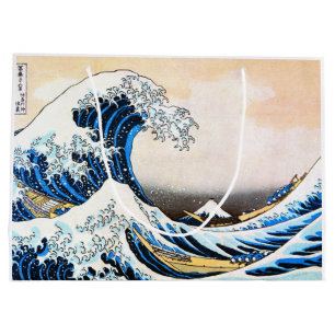 Die große Welle vor Kanagawa, Hokusai Geschenktüte